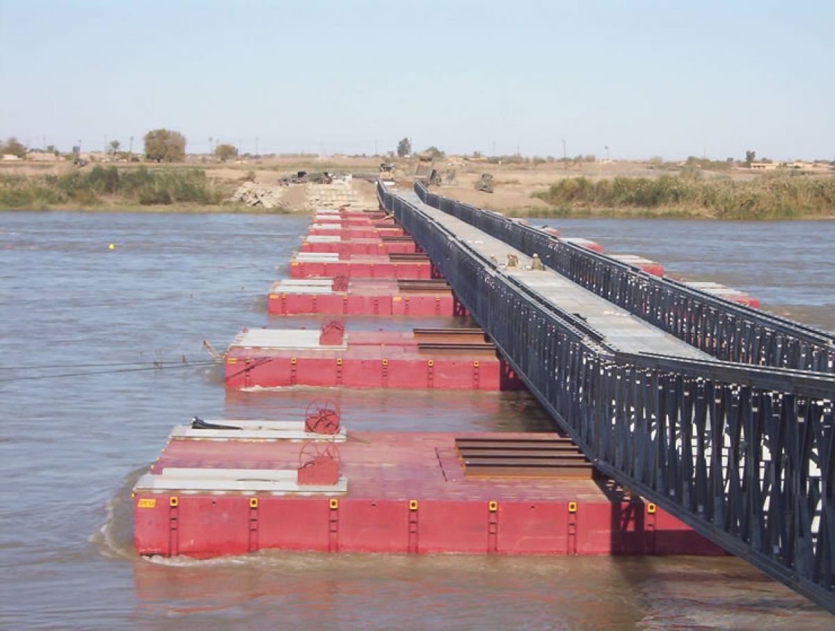 Mabey Floating Bridge Pontoons, Tikrit - Iraq