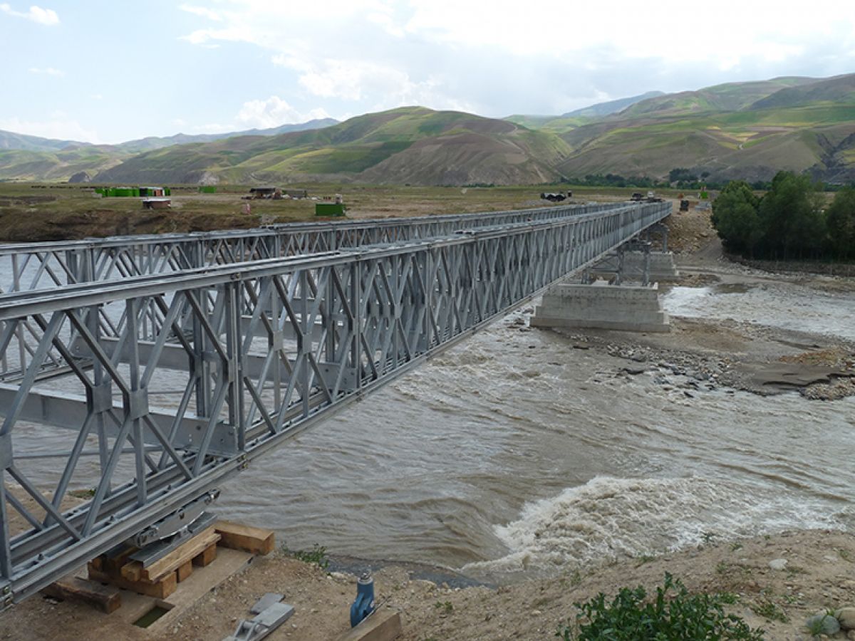 Kokcha River Bridge, Afghanistan