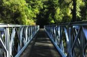 Ponte Westport, em Westport, na Nova Zelândia