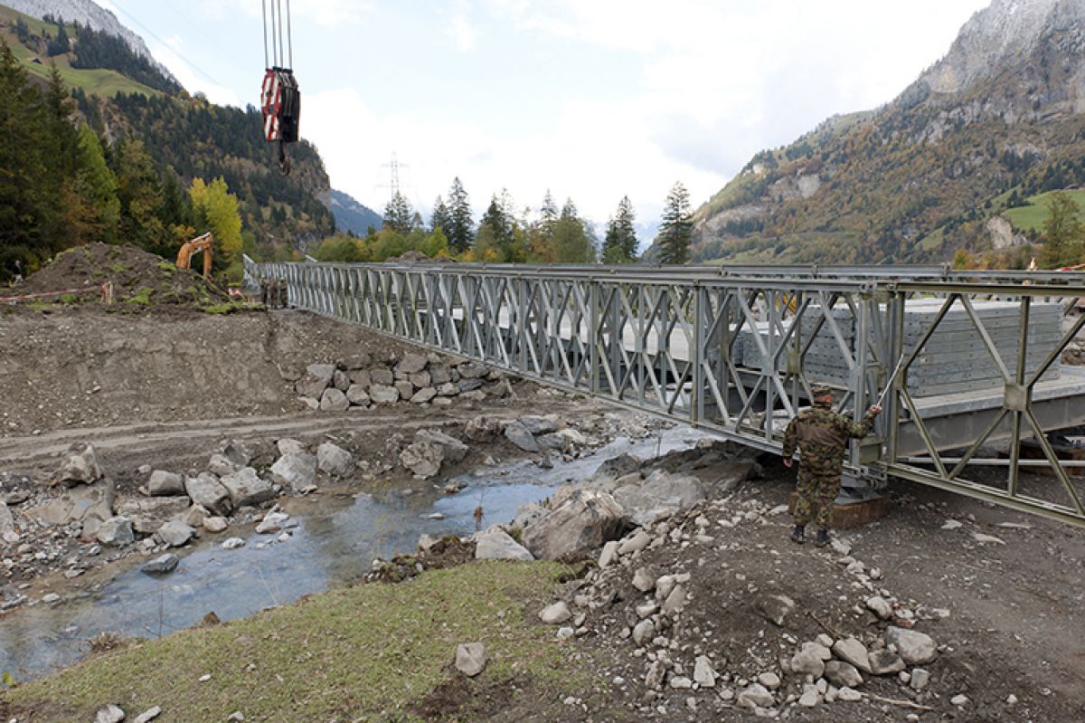 Emergency Logistic Support Bridging, Switzerland