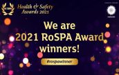 Mabey Bridge recognised for outstanding record of occupational health and safety with fifth consecutive RoSPA Gold Award