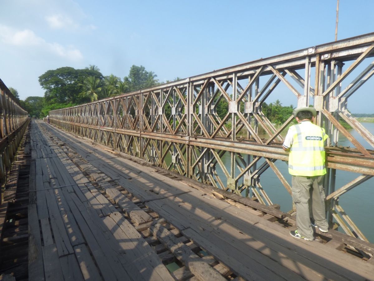 Bridge Inspection Myanmar
