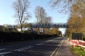 Puente de acceso al IWM Duxford, Reino Unido, Mabey Bridge