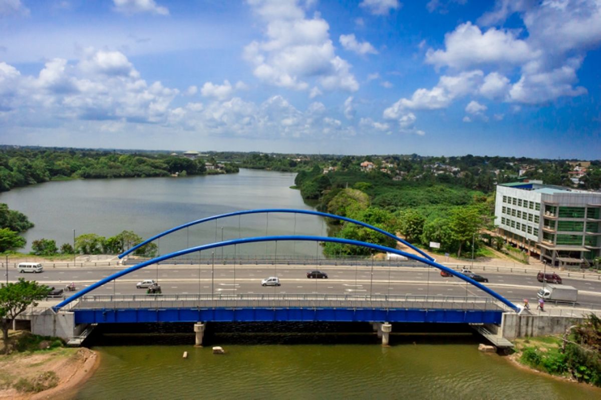 Mabey Polduwa Bridge, Sri Lanka, by Day