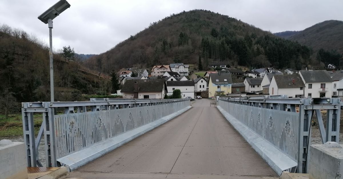 Mabey Bridge supplies nine bridges to support flood recovery efforts in Germany’s Ahr Valley